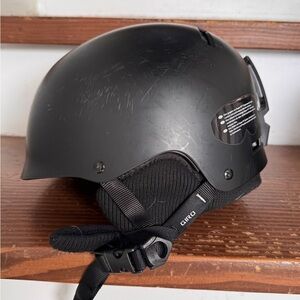 Giro Matte Black Ski Helmet
